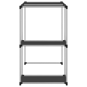 Waschmaschinenregal Schwarz 87x55x90,5 cm