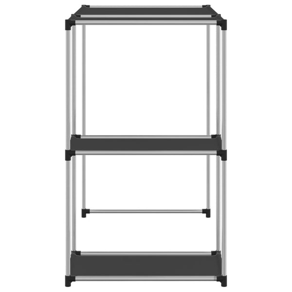 Waschmaschinenregal Schwarz 87x55x90,5 cm
