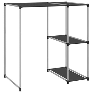 Waschmaschinenregal Schwarz 87x55x90,5 cm