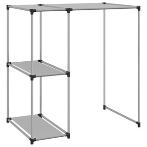 Waschmaschinenregal Grau 87x55x90,5 cm
