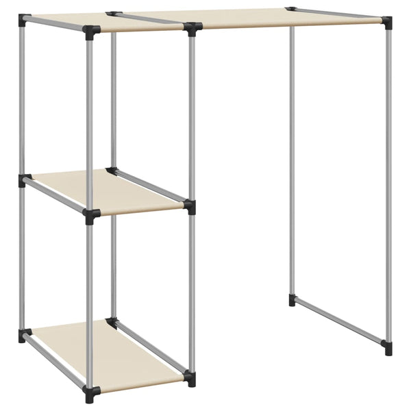 Waschmaschinenregal Creme, 87x55x90,5 cm