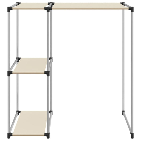 Waschmaschinenregal Creme, 87x55x90,5 cm