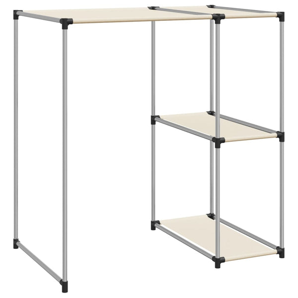 Waschmaschinenregal Creme, 87x55x90,5 cm