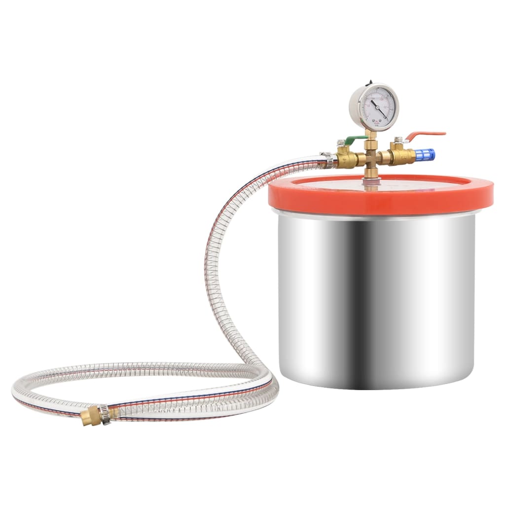 Vakuumkammer Edelstahl 7,4 L