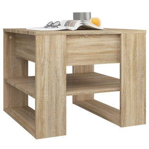 Sonoma Eiche Couchtisch 55,5x55 cm