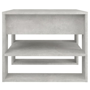 Betongrauer Couchtisch 55,5x55 cm
