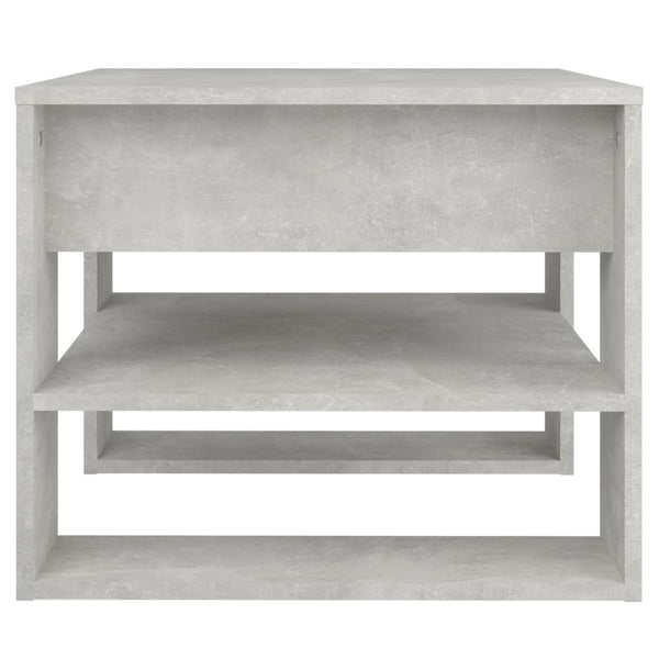 Betongrauer Couchtisch 55,5x55 cm