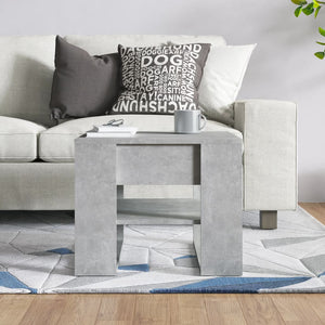 Betongrauer Couchtisch 55,5x55 cm