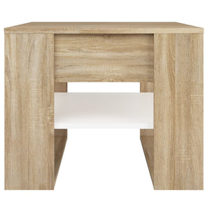 Couchtisch Sonoma Eiche 55,5x55 cm