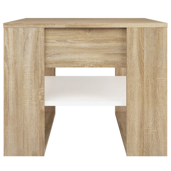 Couchtisch Sonoma Eiche 55,5x55 cm