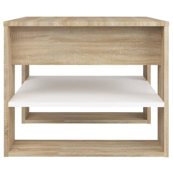 Couchtisch Sonoma Eiche 55,5x55 cm