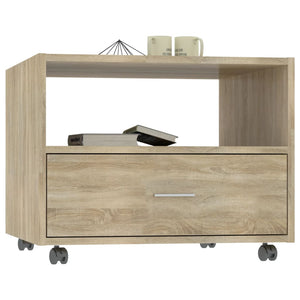 Sonoma Eiche Couchtisch 55x55 cm