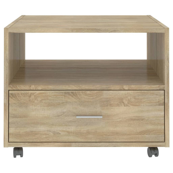 Sonoma Eiche Couchtisch 55x55 cm