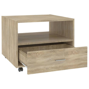 Sonoma Eiche Couchtisch 55x55 cm