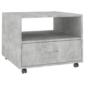 Betongrauer Couchtisch 55x55 cm