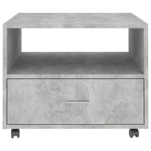 Betongrauer Couchtisch 55x55 cm