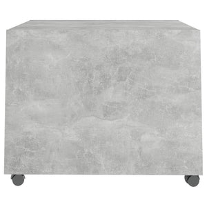 Betongrauer Couchtisch 55x55 cm
