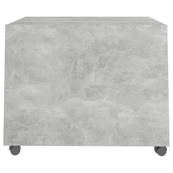 Betongrauer Couchtisch 55x55 cm