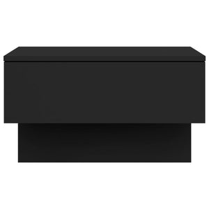 Wand-Nachttische 2er Set, Schwarz