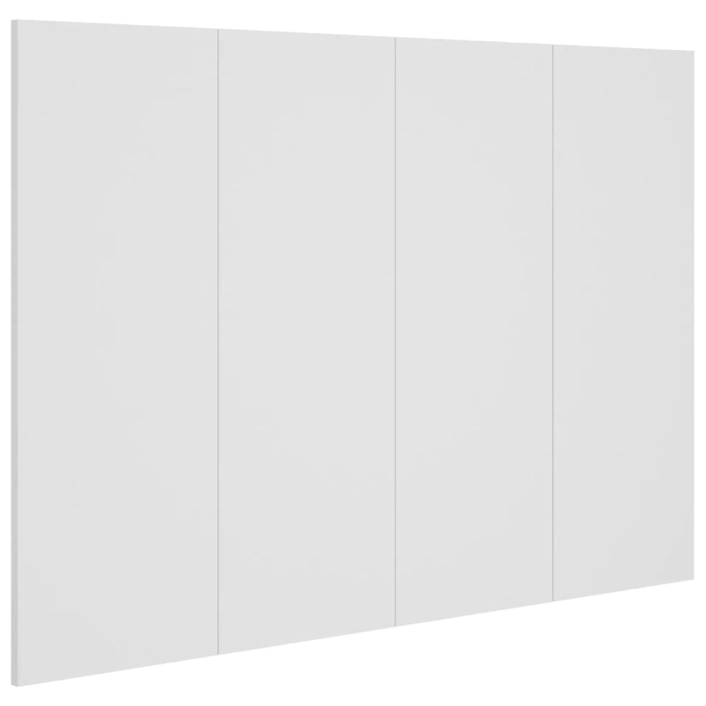 Weißes Kopfteil 120 cm