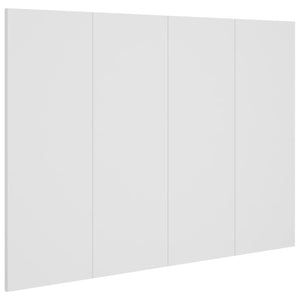 Weißes Kopfteil 120 cm