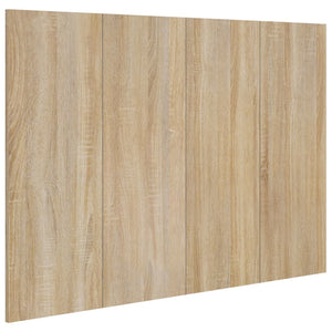 vidaXL Tête de lit Chêne Sonoma 120x1,5x80 cm Bois d'ingénierie