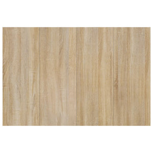 vidaXL Tête de lit Chêne Sonoma 120x1,5x80 cm Bois d'ingénierie