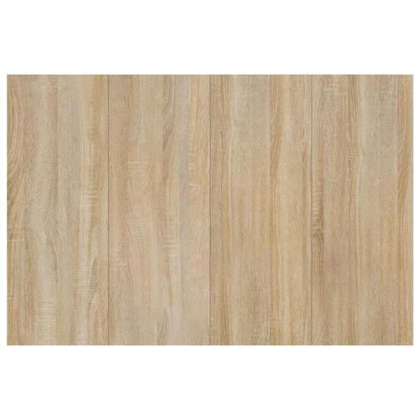vidaXL Tête de lit Chêne Sonoma 120x1,5x80 cm Bois d'ingénierie