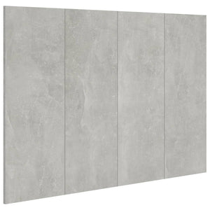 Betongraues Kopfteil 120 cm