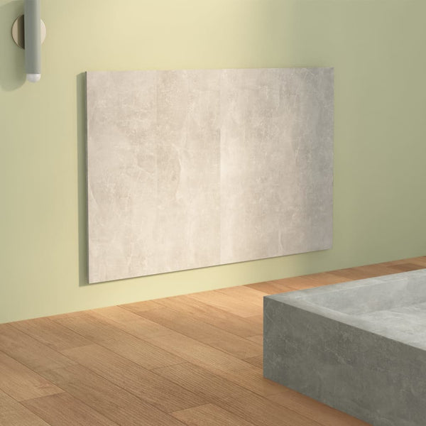 Betongraues Kopfteil 120 cm