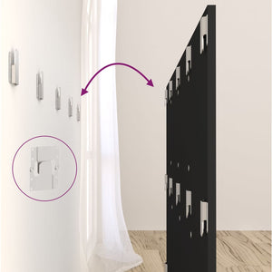 Schwarzes Kopfteil 160 cm