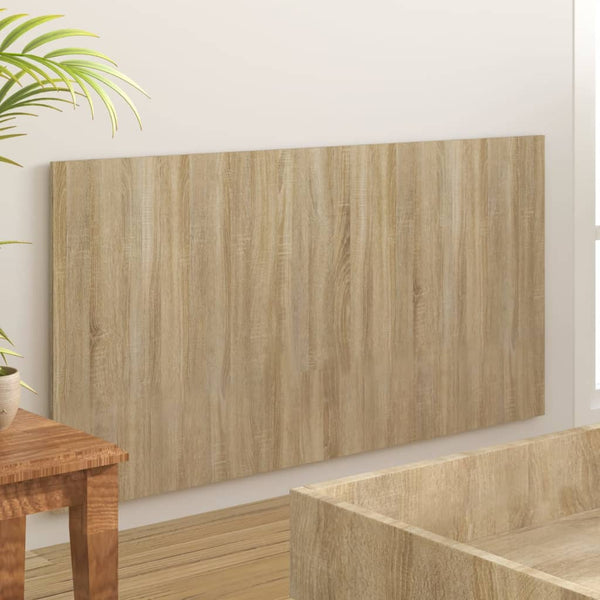 vidaXL Tête de lit chêne Sonoma 160x1,5x80 cm Bois d'ingénierie
