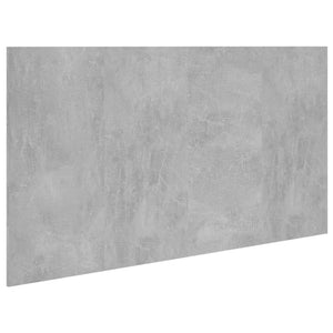 Betongraues Kopfteil 160 cm
