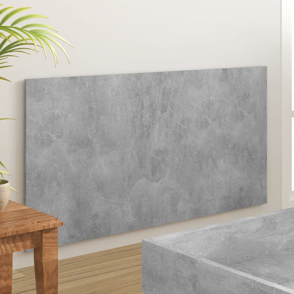 Betongraues Kopfteil 160 cm