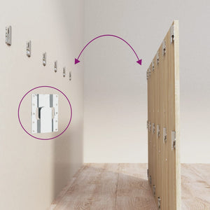 vidaXL Tête de lit Chêne Sonoma 200x1,5x80 cm Bois d'ingénierie