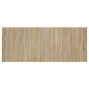 vidaXL Tête de lit Chêne Sonoma 200x1,5x80 cm Bois d'ingénierie