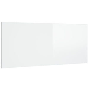 Hochglanz Kopfteil Weiß 200 cm