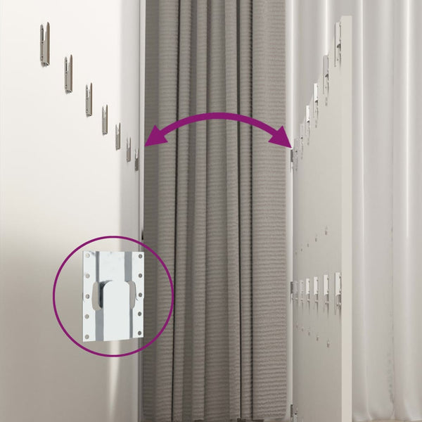 Wandkopfteil Weiß 240 cm