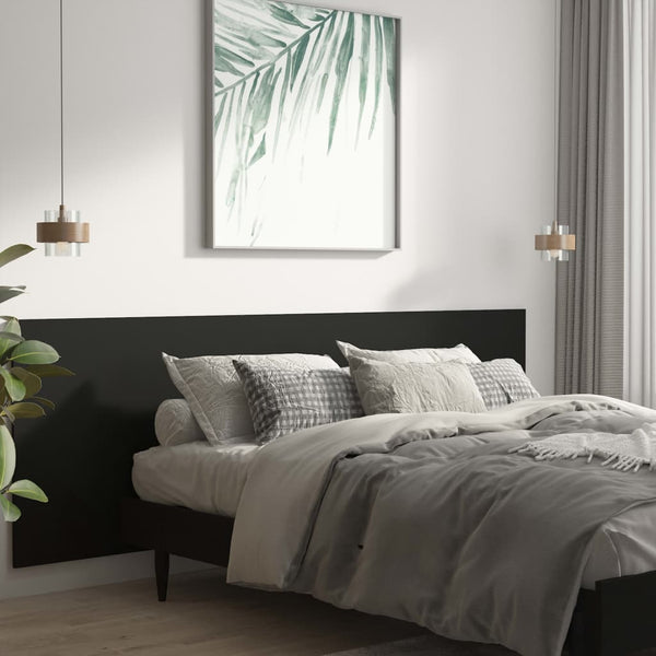 Wandkopfteil Schwarz 240 cm