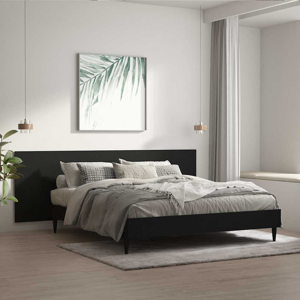Wandkopfteil Schwarz 240 cm