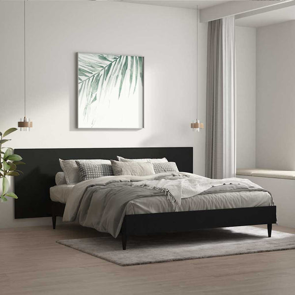 Wandkopfteil Schwarz 240 cm