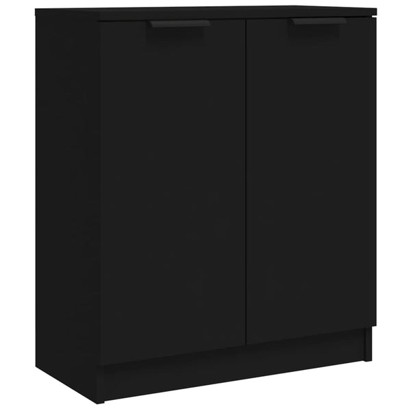 Schwarzes Sideboard 60x30x70 cm