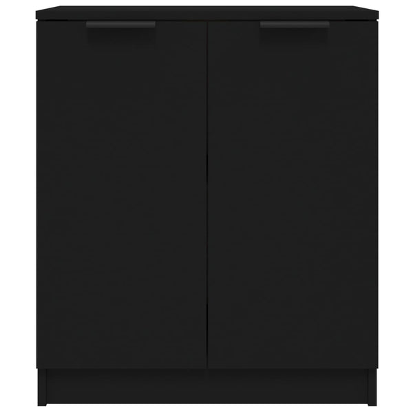 Schwarzes Sideboard 60x30x70 cm