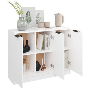 Weißes Sideboard 90,5 cm Holz