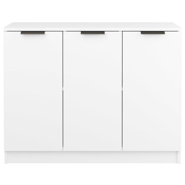 Weißes Sideboard 90,5 cm Holz