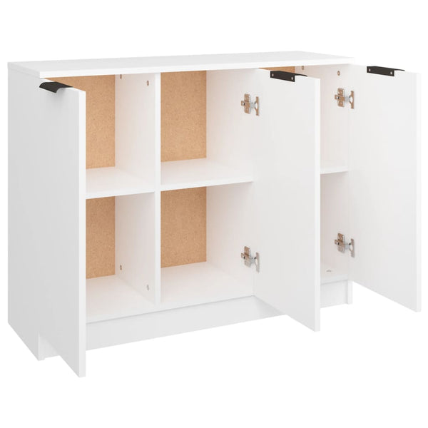 Weißes Sideboard 90,5 cm Holz
