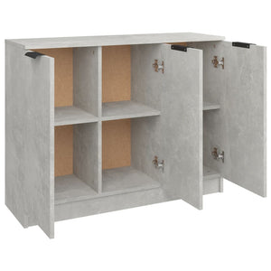 Betongraues Sideboard 90,5 cm