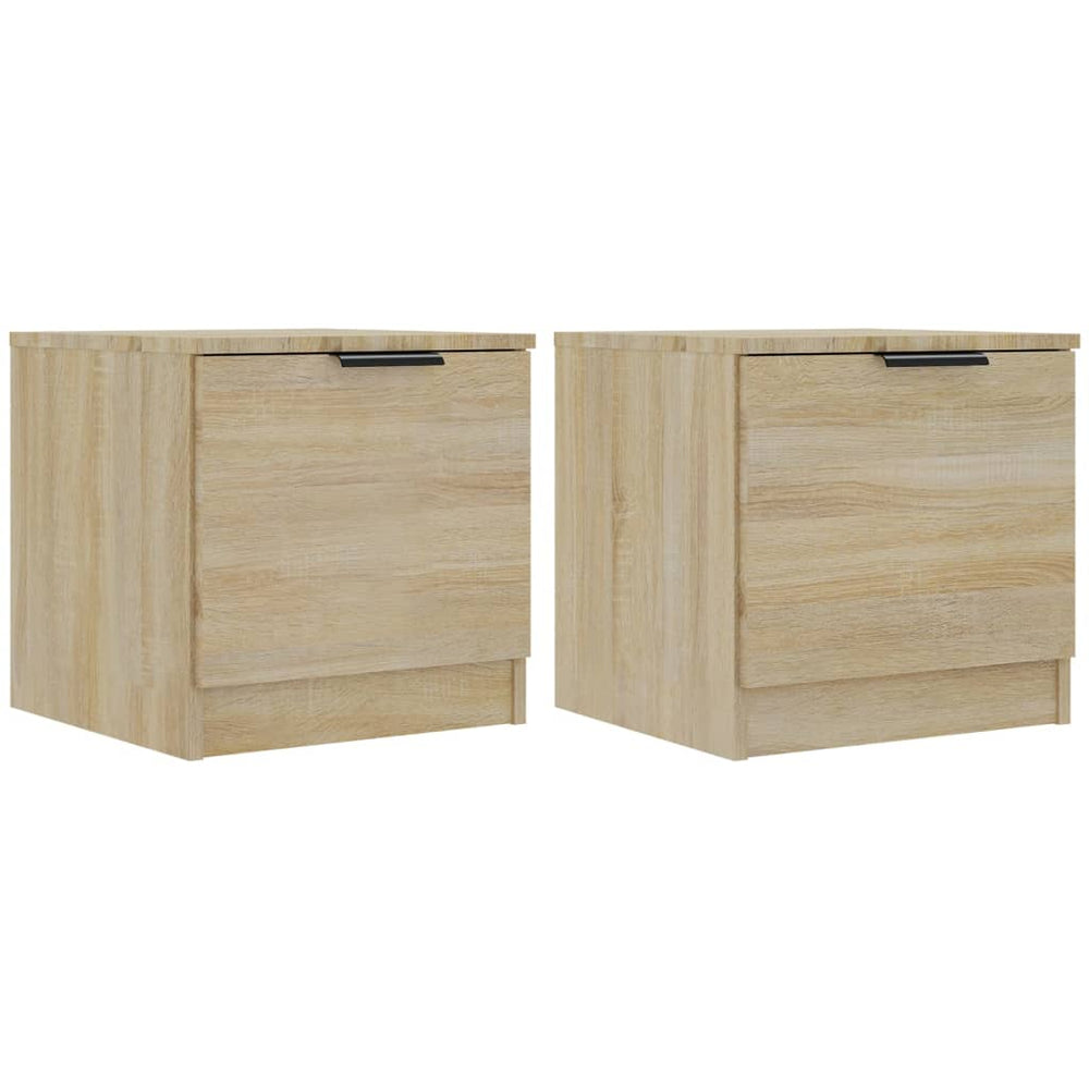 vidaXL Bedside tables 2 pcs. Sonoma Oak 40x39x40 cm