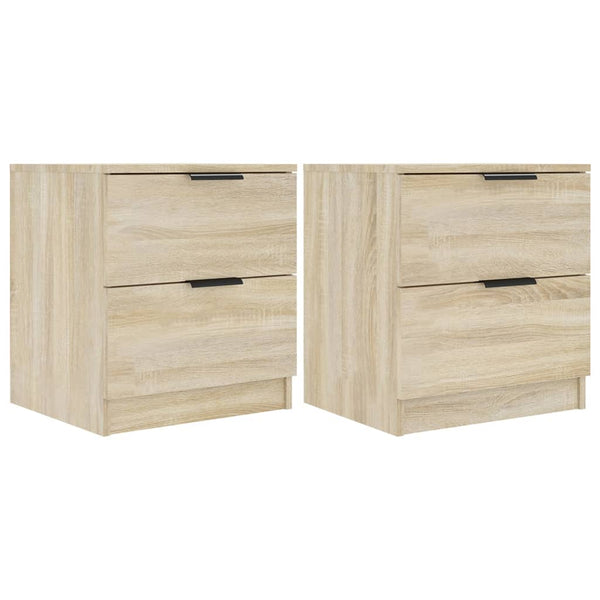 Nachttische Sonoma Eiche, 2er-Set