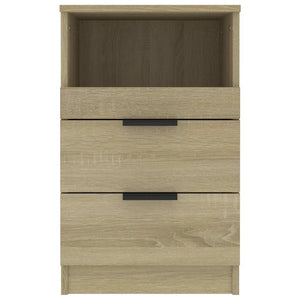 vidaXL Bedside Cabinet Sonoma Oak Engineered Wood
